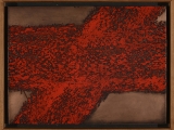 Crossroads - 18 x 24 - framed in walnut
