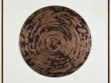 Life - mounted on silk - 36-x-36-