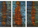 Makena-Triptych- 3ft x 6ft copper panels made for outdoors