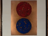 Two Worlds - 18 x 24 mounted on silk