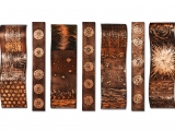 Story Lines  - Wall Sculpture - 3' x 8'