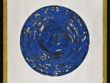 Life - on Luminescent-Silk-32 x 32-framed-